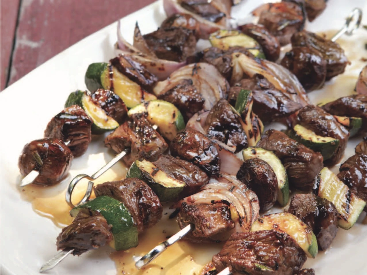 Classic Beef Kebabs with Rosemary-Lemon Marinade