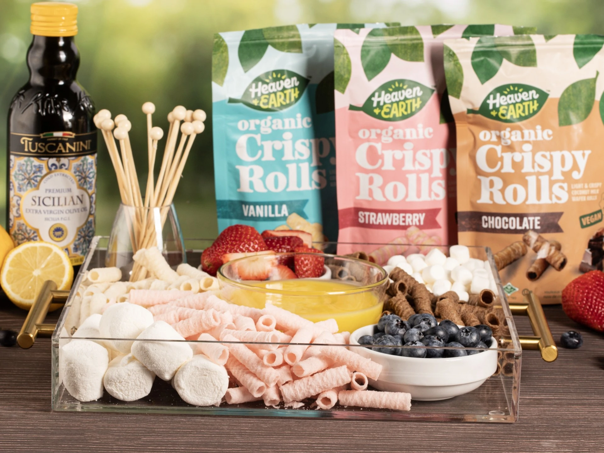 Pesach Lemon Curd Dessert Board