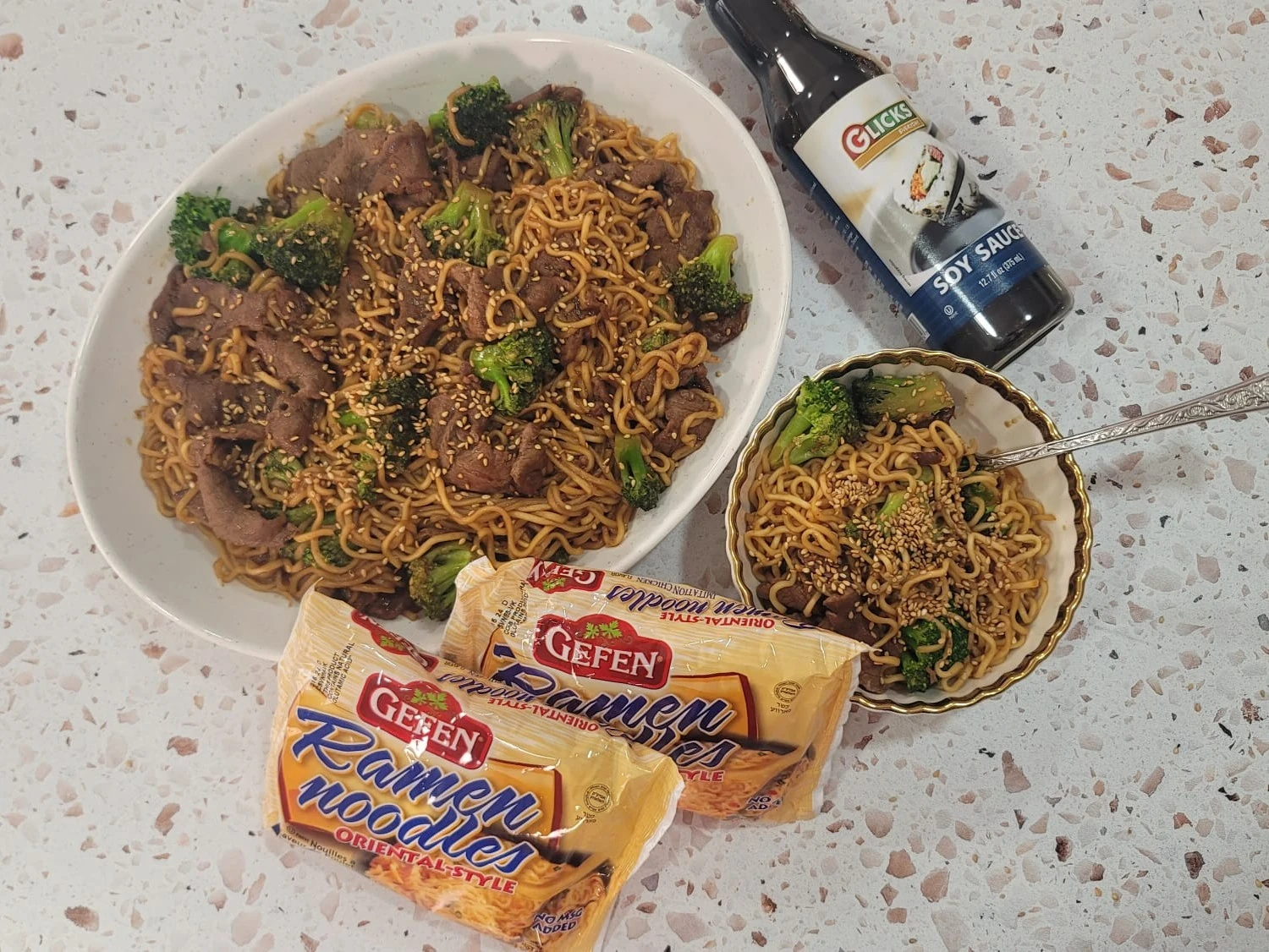 Beef and Broccoli Ramen