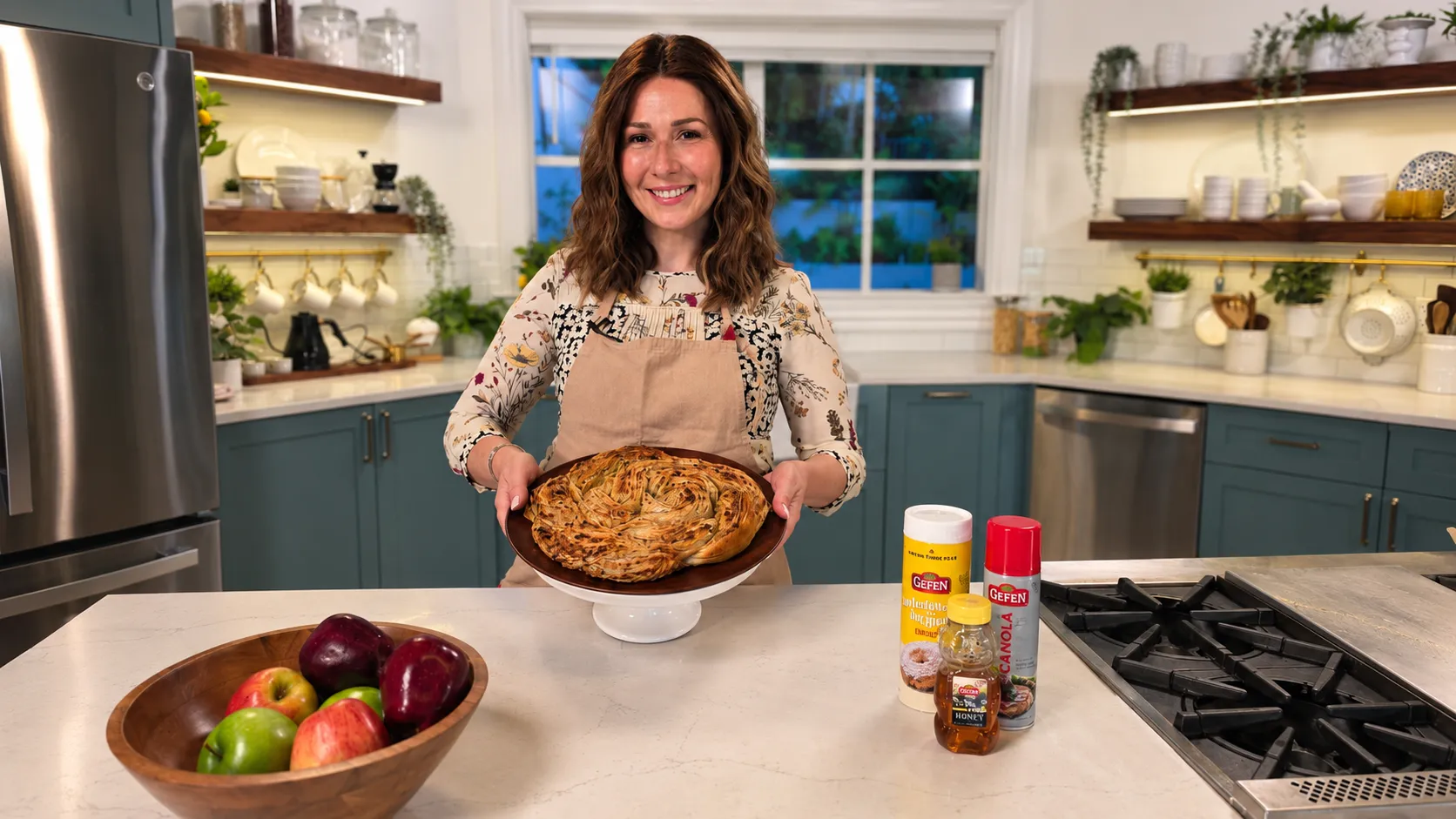 Apple Honey Phyllo Twist