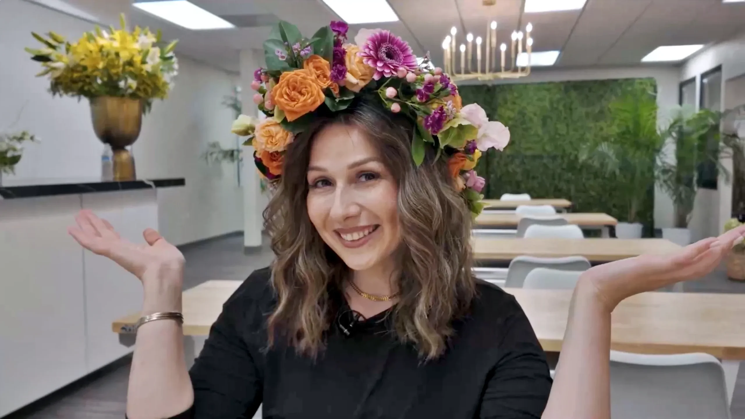 She Can Cook, But Can She Make A Floral Crown?