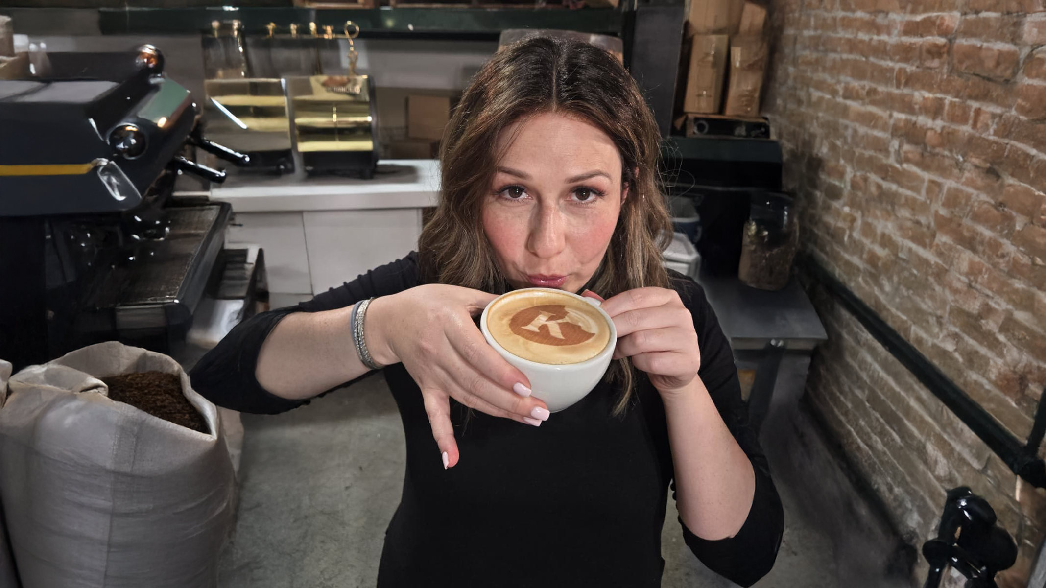 She Can Cook, But Can She Create Latte Art?