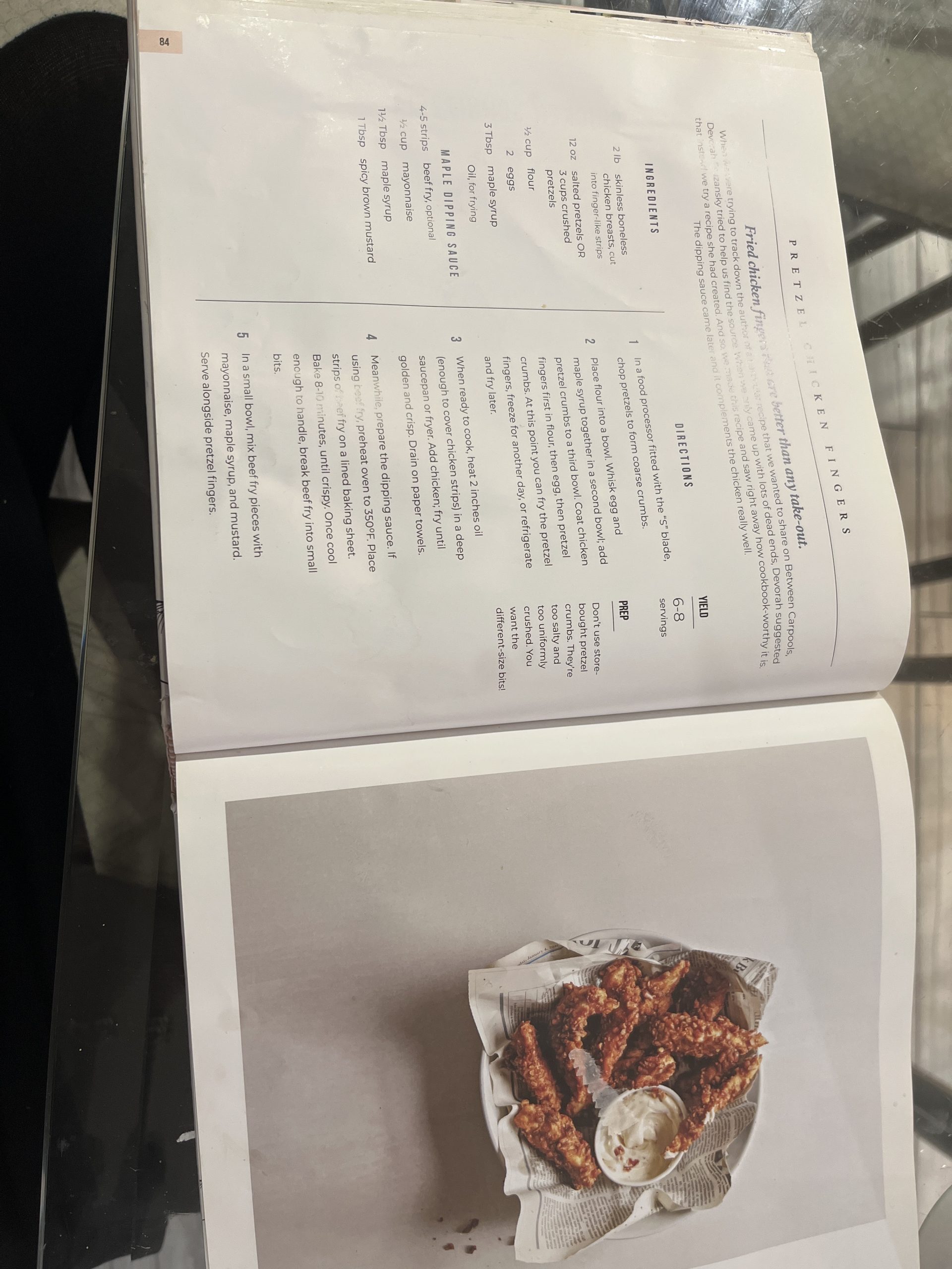 Pretzel Chicken Fingers