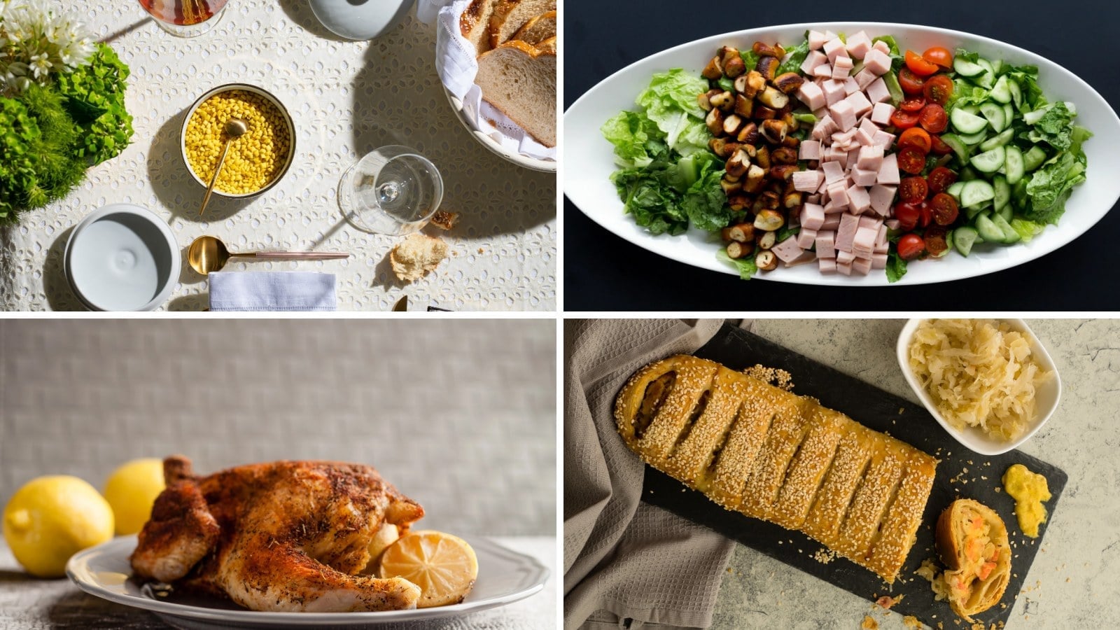 Master the Basics Shabbat Menu