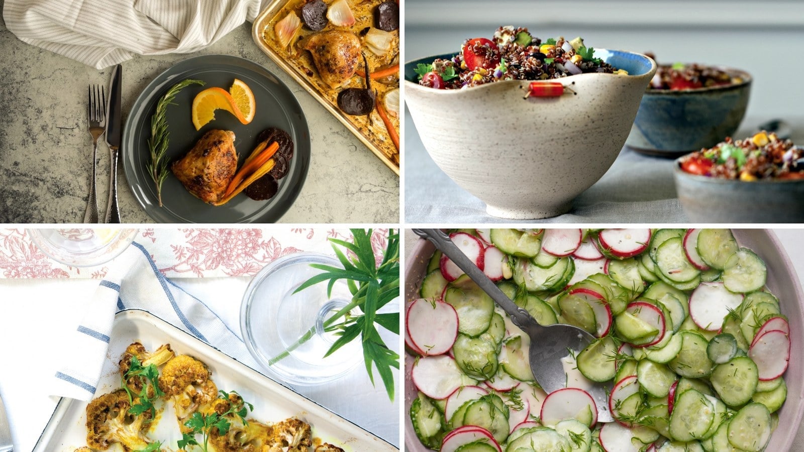 Lighter Shabbat Menu