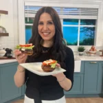 Hamburgers Stuck on a Bun