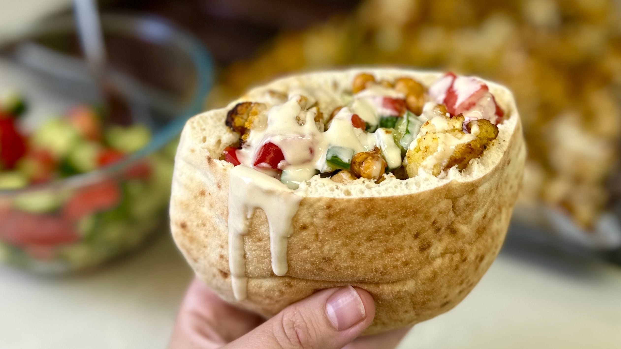 Veggie “Shawarma” Supper
